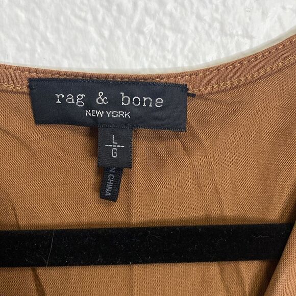 Rag and Bone New York Christy Drape Midi Dress size large - Picture 2 of 10